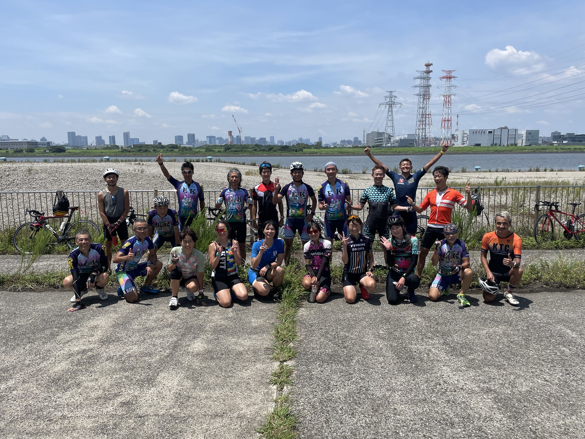 EKバイクラン練習会報告（7月21日）